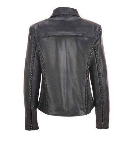 Black Cow Leather Jacket